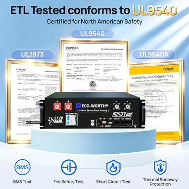 EcoWorthy Cubix 100, 48V 100Ah, nueva en su caja. 55008593... - 2/3