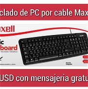 Teclado de PC por cable maxell - Img 45723408