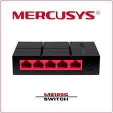 Excelente switch marca Mercusys _ modelo  MS105G_ GIGALAN_ 5 PUERTOS _ Nuevo sellado__ 59361697 - Img main-image