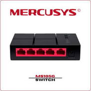 Mercusys _Switch__ modelo _ MS105G, _5 PUERTOS a GIGALAN _1Gbps__NUEVO SELLADO EN SU CAJA_ _ 59361697 - Img 45526807