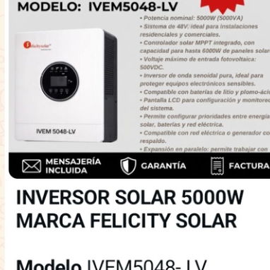 Inversor y batería - 5/6