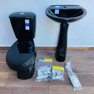 Combo CORONA.Sanitarios. taza de baño y mas. cemento. cemento cola. 52927230 - Img 122878358