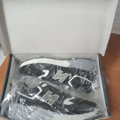 Tenis Negros Blancos Deportivos Unisex Suela Goma Alta VPT# - 4/7
