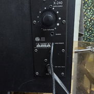 Sistema de altavoces Logitech X-240 con subwoofer 2.1 25w RMS es de uso Al pv 55815163 WhatsApp - Img 58109390