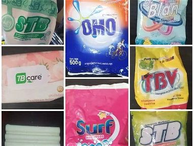 venta de paquetes de detergentes y otros objetos de aseo personal - Img main-image-45635448