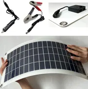 panel solar 100W 12V con controlador de carga PWM 20 Amp - Img 48247070