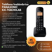 Teléfono Inalámbrico PANASONIC KX-TGB3100LAB - Img 55628552