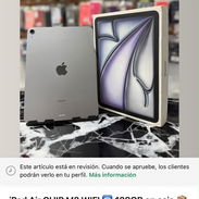Ipad Air M2 128gb WiFi 100% 120 ciclos en caja - Img 57648408