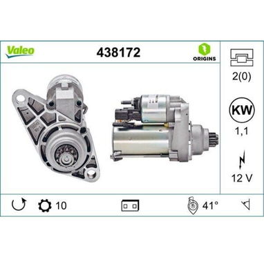 Motor de arranque marca Valeo Francés para SEAT Córdoba, Ibiza, Skoda Fabia y VW Polo - 4/4