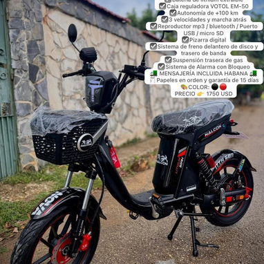 Moto eléctrica y bicimoto - Img 123049136