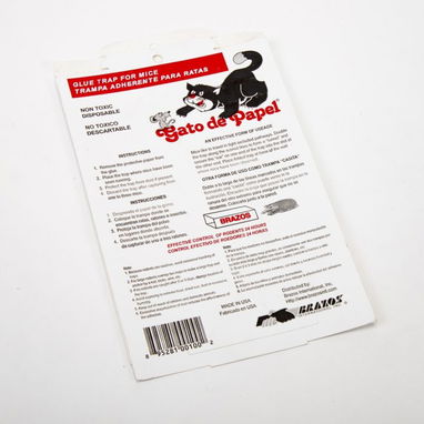 TRAMPA DE PEGAMENTO PARA RATAS GATO DE PAPEL ( 13.5 x 20 cm.) - Img 122826813
