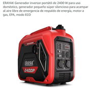 ERAYAK EIG2400P (Gasolina solamente - Img 55648985