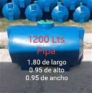 Tanque para agua pipa de 1200lt - Img 45784588