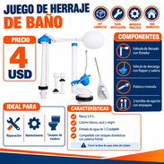 Juego de herraje de baño - Img 56951482