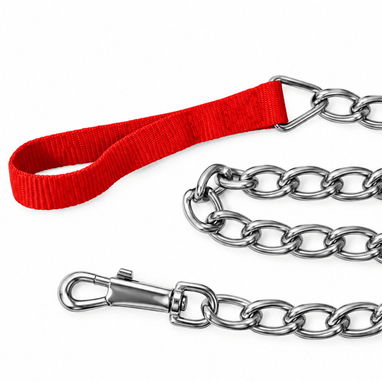 Correa Antimordidas de Cadenas de Metal - 3/3