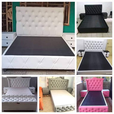 Camas tapizadas disponible en venta máxima calidad y garantia transporte incluido - 7/10