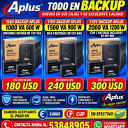 RESPALDO SEGURO Y DE ALTA CALIDAD BACKUP 600W, 900W y 1200 W NUEVOS EN SUS CAJAS - Img 58017027