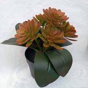 Planta Artificial Decorativa | Suculenta con Maceta - Img 57198729