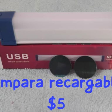 -Ventilador, lampara recargable y accesorios - Img 118283502