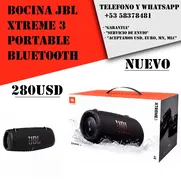 Bocina JBL Xtreme 3 Portable Bluetooth "Original" "Nuevo Sellado" - Img 49836297