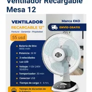 Ventilador recargable - Img 55934805