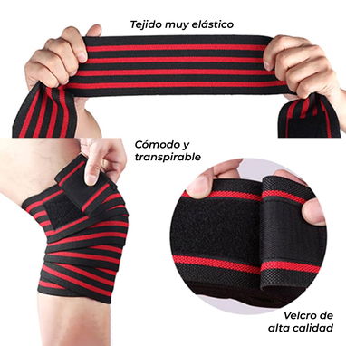 SET RODILLERAS Y MUÑEQUERAS PROFESIONALES - Img 115866086