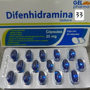 Difenhidramina 25mg - 15cápsulas - Img 55322117