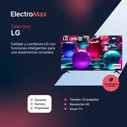 TELEVISOR (TV) LG 32" SMART HD (32LQ570BPSA) - Img 57504928