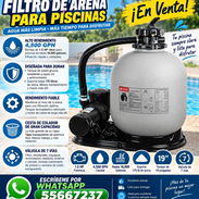 Filtro de Arena para Piscina con Bomba de 1.5HP - Img 57588769