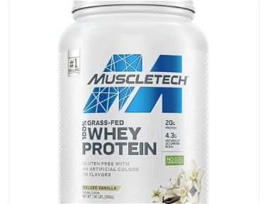Whey Protein MuscleTech de 23 servicios grandes. Vainilla #1 en EE.UU - Img main-image-45832232
