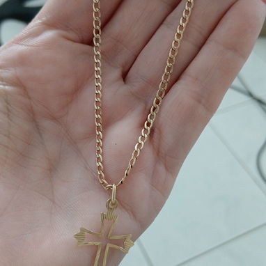 52849429 Cadena de oro 10k ...pasa por la cabeza....200 usd  Playa - Img 123196784