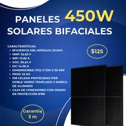 Paneles solares Bifaciales 450W - Img 58299185