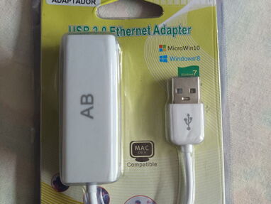 Tenemos disponible un adaptador de red RJ45 a USB nuevo a estrenar. | 2000MN - Img main-image