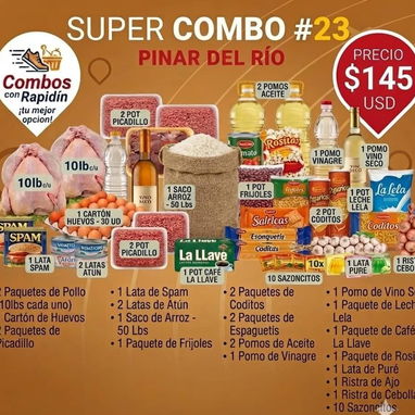 Excelentes combos de comida calidad garantizada👌🏻 - 9/10