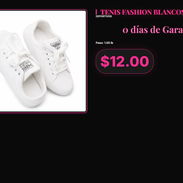 Calzado Fashion Blanco Ligero Flexible, Tenis Fashion Blancos Con Plantilla Acolchada . - Img 57354791