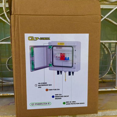 Caja Breaker (Brekera) Panel Solar Q7-Lumina 600V 25A IP65 — Protección Completa ☀️⚡ - Img 121897908