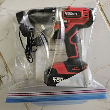 TALADRO ATORNILLADOR INALAMBRICO MARCA HYPER TOUGH DE WALMART - Img 112954929