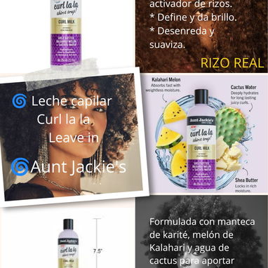 🌀 TIENDA 🌀 Leche Capilar / Leave in 🌀 CABELLOS RIZOS, CRESPO KINKY Y ONDULADO 🌀 - 2/2
