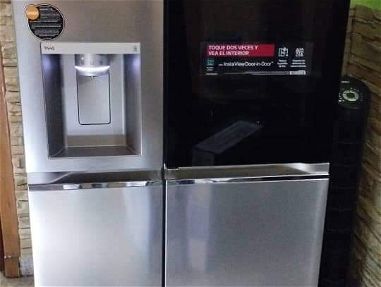 Refrigerador LG side by side INSTAVIEW TOC TOC con dispensador de agua y hielo nuevo en caja, - Img 64383367