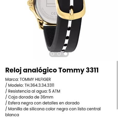 Reloj analógico Tommy 3311. Nuevo - Img 102661449