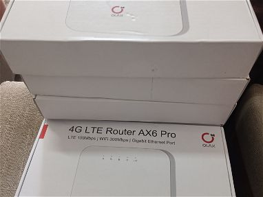 Router 4G /LTE Olax AX6 Pro. "LLEVA Tarjeta  SlM  (línea de movil)  No necesita una línea de teléfono fija,solo la SIM. - Img main-image