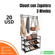 Closet con Zapatera 3 niveles - Img 55654507
