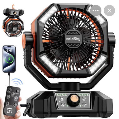 Ventilador recargable COLDSKY - 2/2