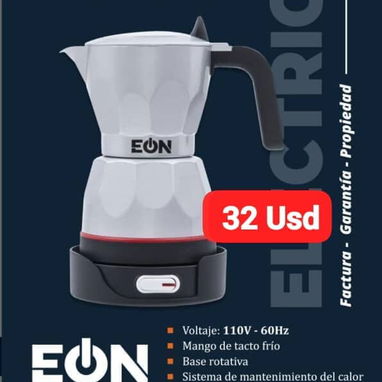 Cafetera eléctrica Eón 3 tazas, Garantía de 6 meses, Entrega gratis para toda La Habana - Img 125561876