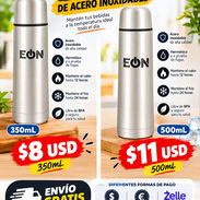 🔥 TERMOS DE ACERO INOXIDABLE EON (350ml y 500ml) - ¡Envío GRATIS  🚀  Descripción: ¡Mantén tus bebidas a la temperatura - Img 58337479