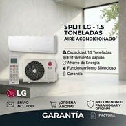 Vendo SPLIT DE 1 TONELADA Y MEDIA CONVENCIONAL !! Mensajeria Incluida !! - Img 57846987