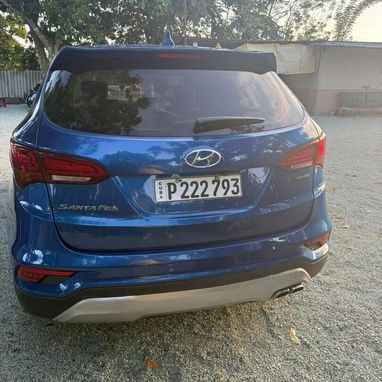 Vendo o negocios, Hyundai Santa Fe, 2018 . Asiento en piel. - Img 110744915