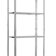 Estantería Modular Metálica SteelSmart con 4 Baldas  Marca 7house Peso 160kg  Dimensiones 145x30x70cm  Precio 45 usd - Img 57911951
