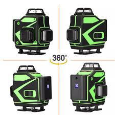 🟢📐 NIVEL LÁSER 4D – 16 LÍNEAS 360° CON CONTROL REMOTO 🔥 - 3/7