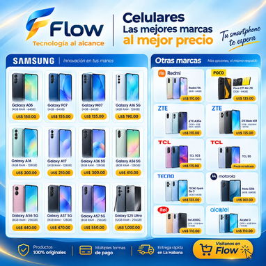 Celulares nuevos. Garantía y tienda fisica - 2/2